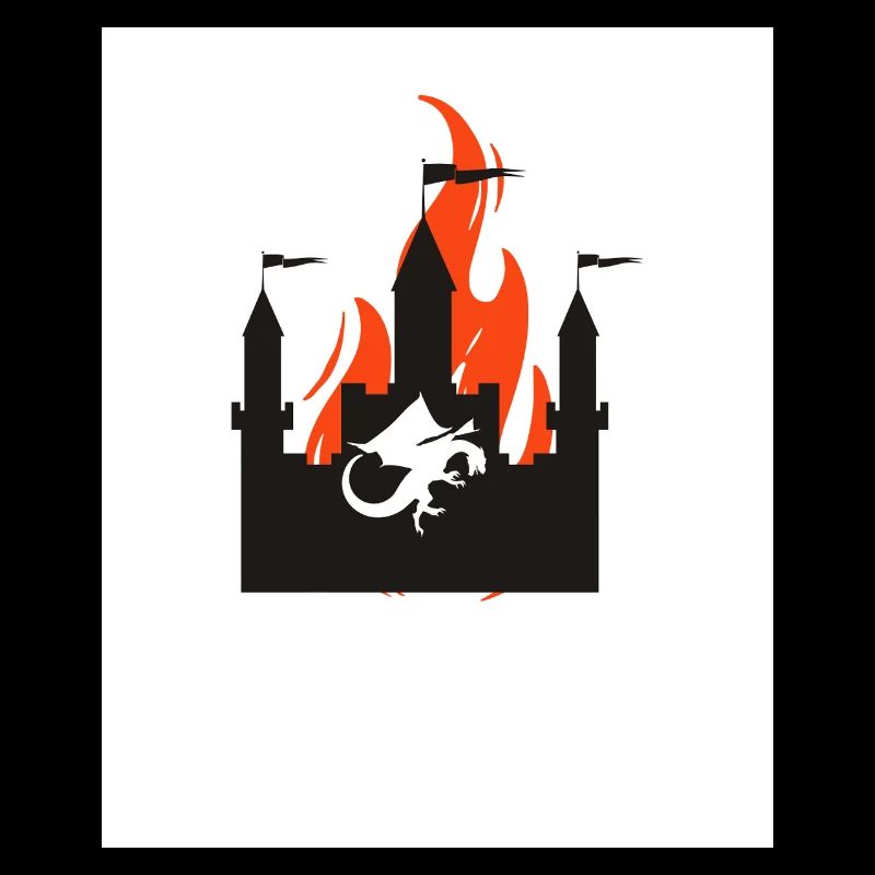 Château du Dragon en feu
