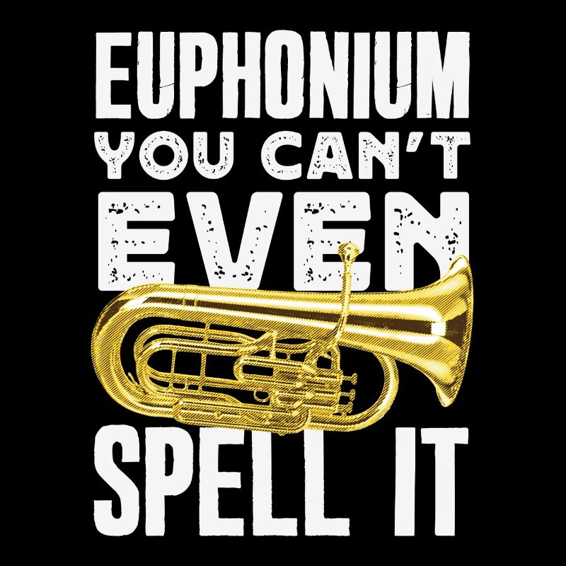 Vintage Euphonium Spieler