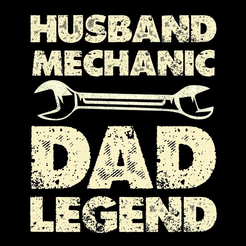 Husband Mechanic Dad Legend