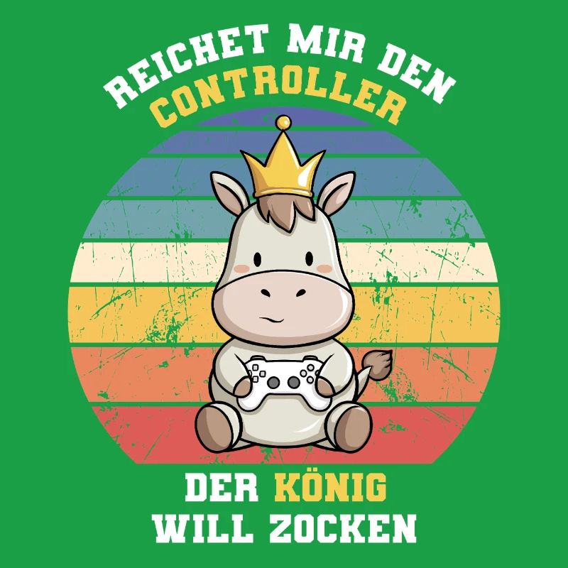 Reichet mir den controller der König will zocken