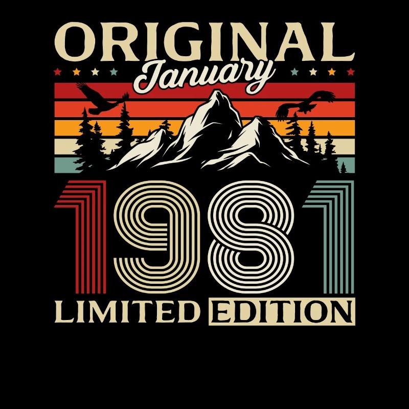 45e anniversaire Original janvier 1981
