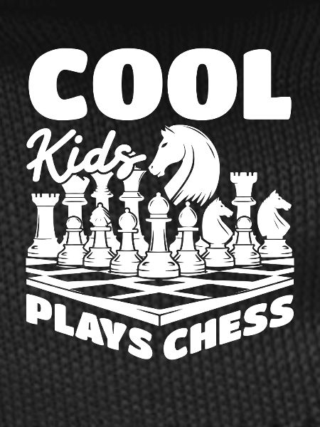 Cool kids playing chess