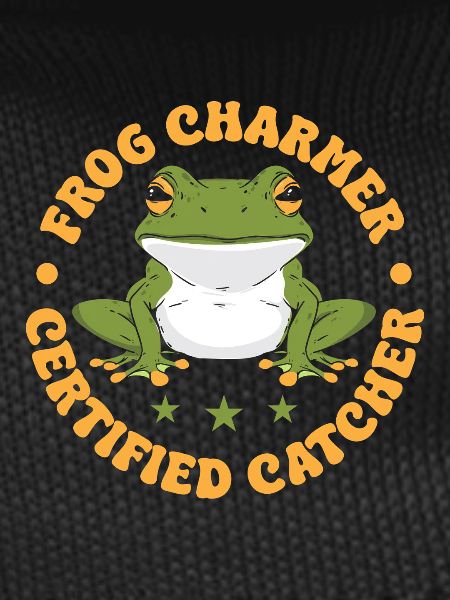 Frog Catcher Charmer Certified Frog