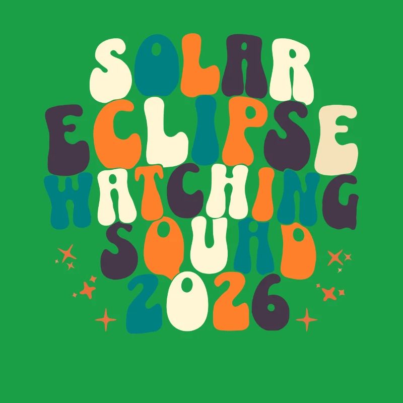 Solar Eclipse Watching Squad 2026