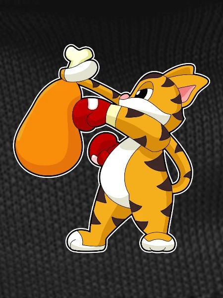 Tiger Boxer Punching Bag Boxing