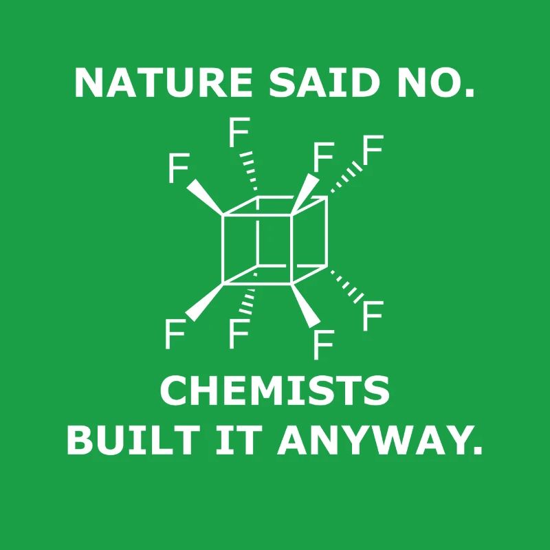 Perfluoro-Cuban Molecule – Chemie Science
