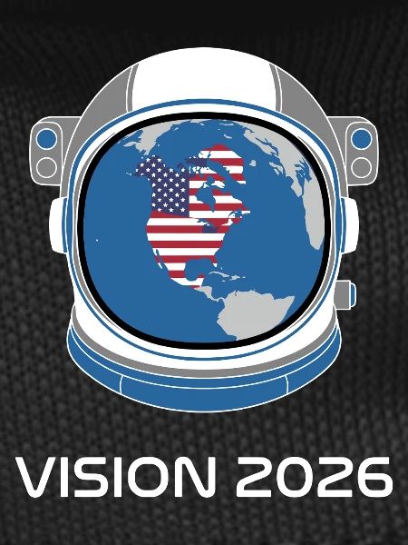 Vision 2026 USA Astronaut