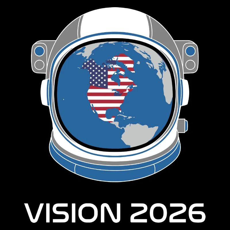 Vision 2026 USA Astronaut