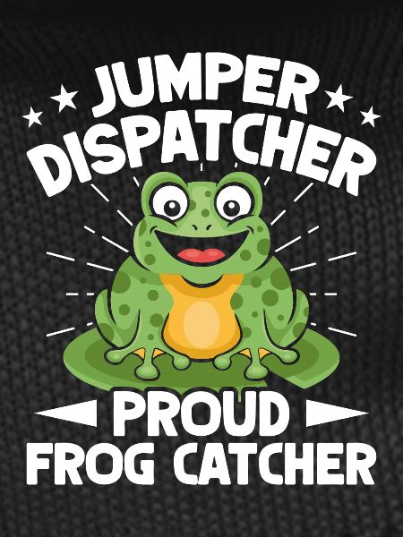 Frog Catcher Dispatcher Proud Frog
