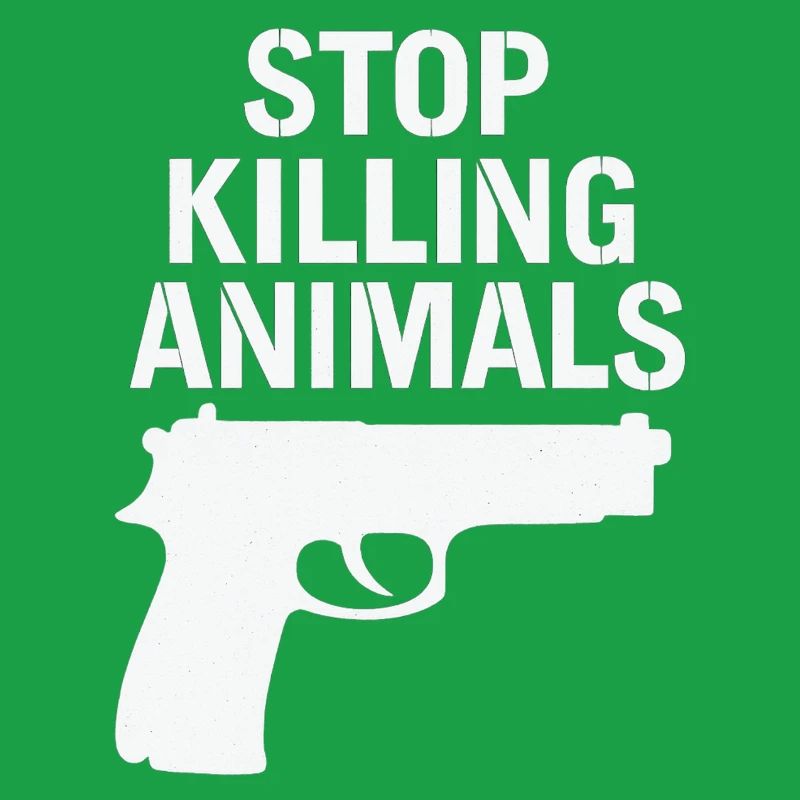 Stop Animal Murder – Statement Shirt
