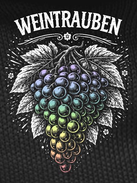 Grapes Rainbow Motif