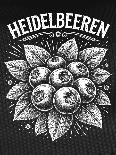 Blueberries Illustration