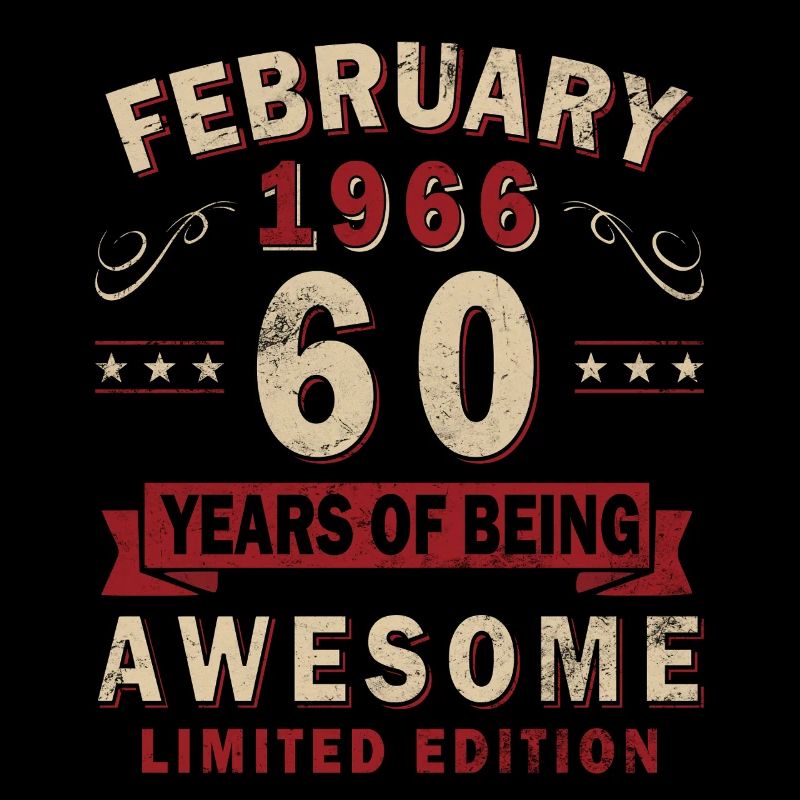 60th Anniversary – Year – February 1966