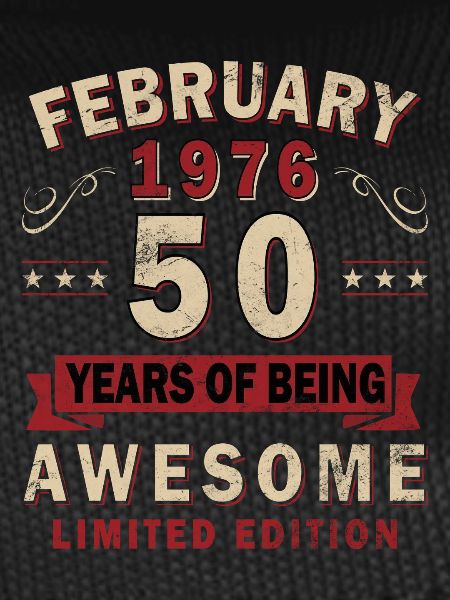 50th Anniversary – Year – February 1976