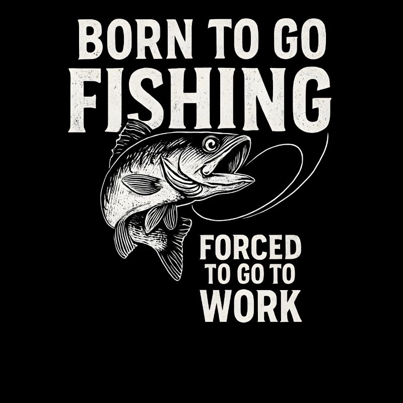Né pour aller pêcher, forcé de travailler Pêcheur