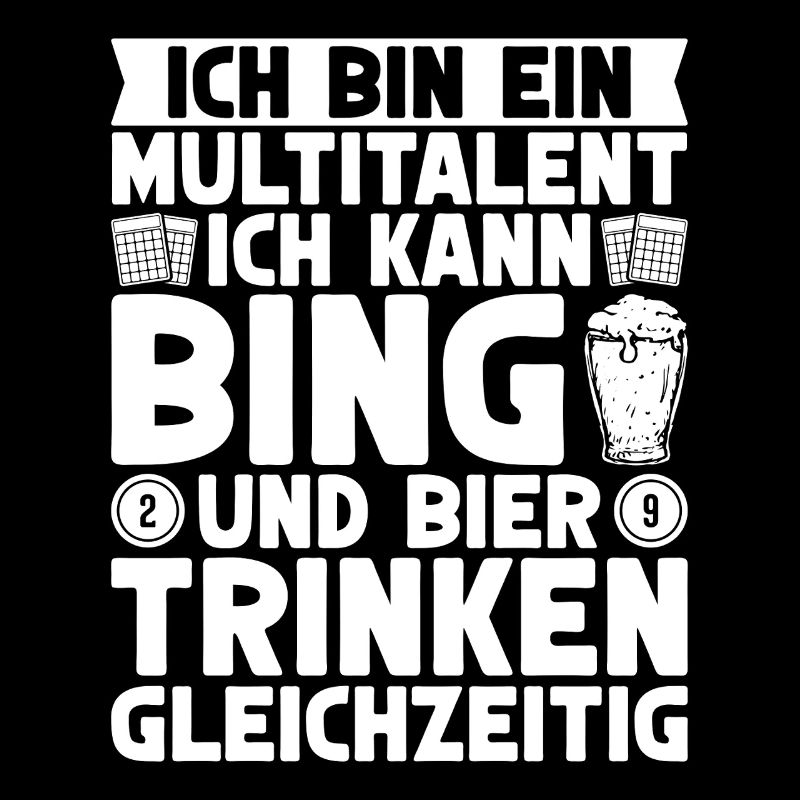Joueur de bingo : je suis un multi-talent, canette, bing et bière