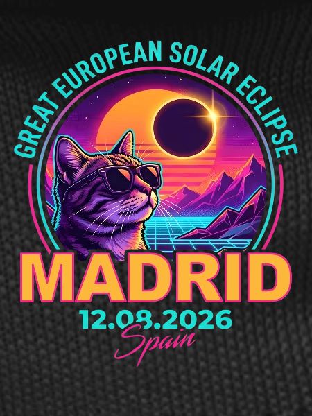 Solar Cat Madrid Eclipse 2026