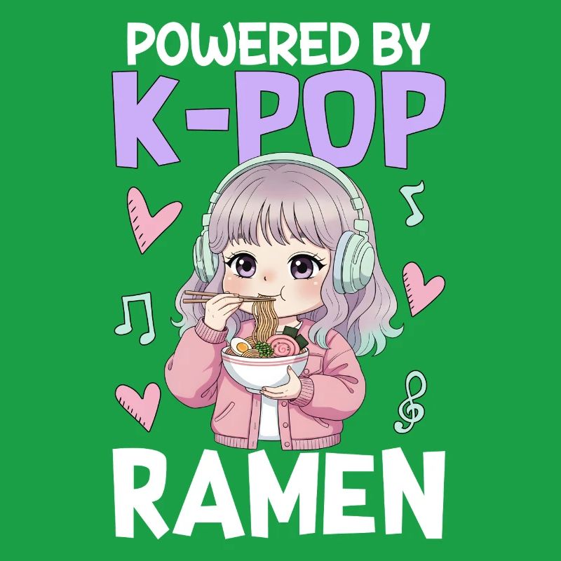 Propulsé par des ramen K-Pop