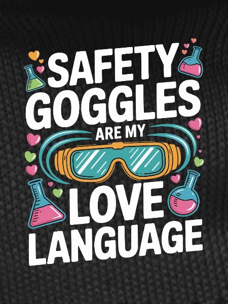 Love Language Safety Goggles