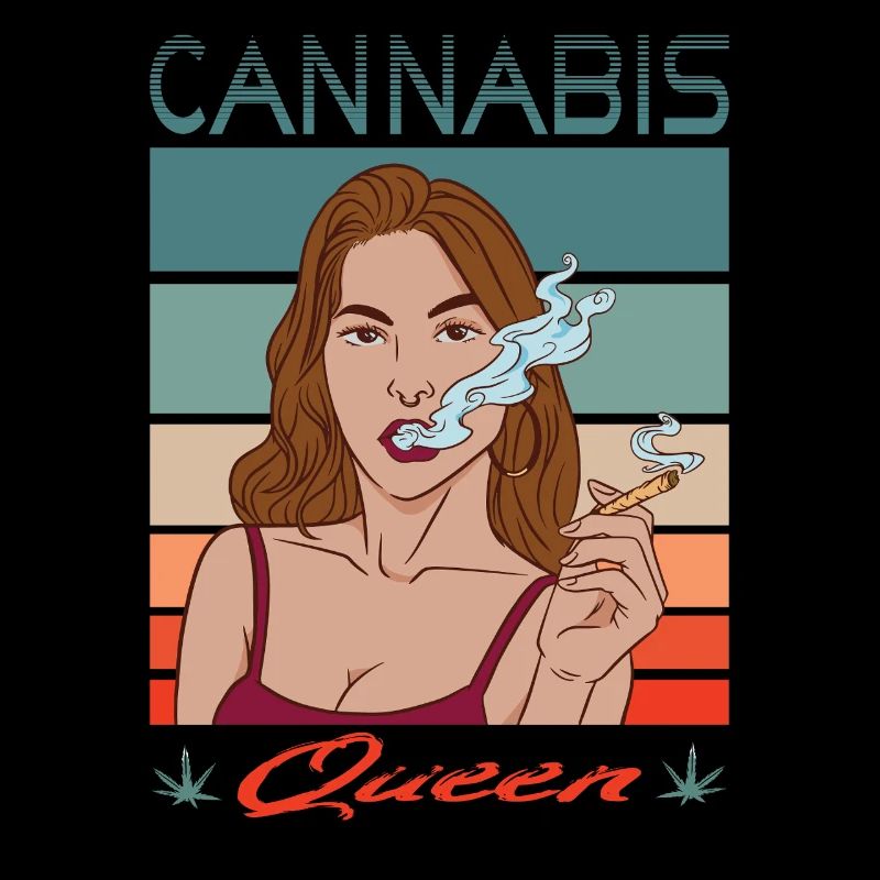 Cannabis Queen Outfit - Lustiges Hanf Geschenk