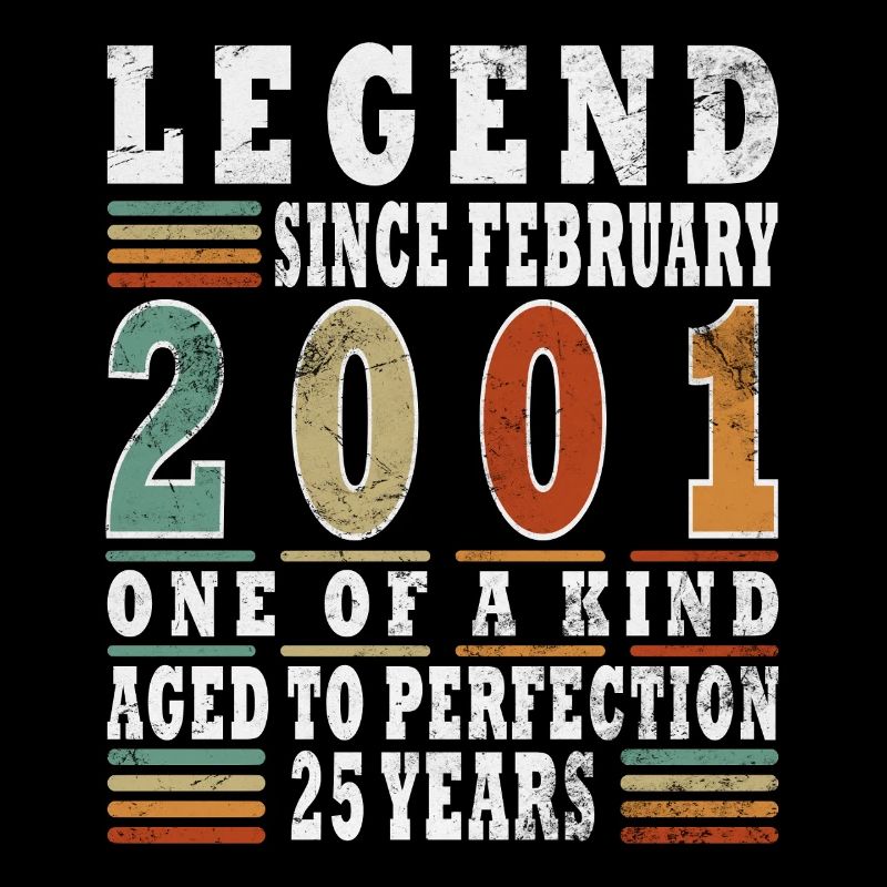 Februar 2001 Jubiläum 2001 Legenden Februar
