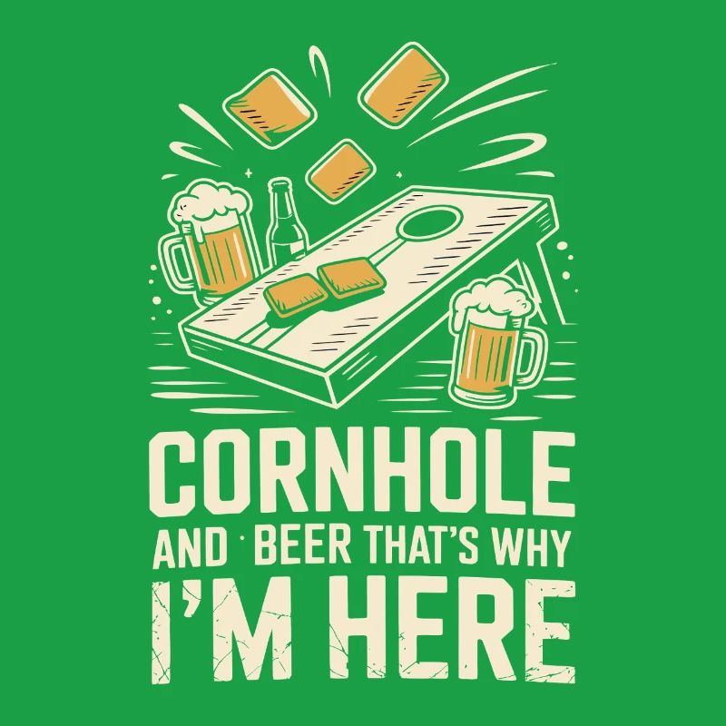 Cornhole und Bier