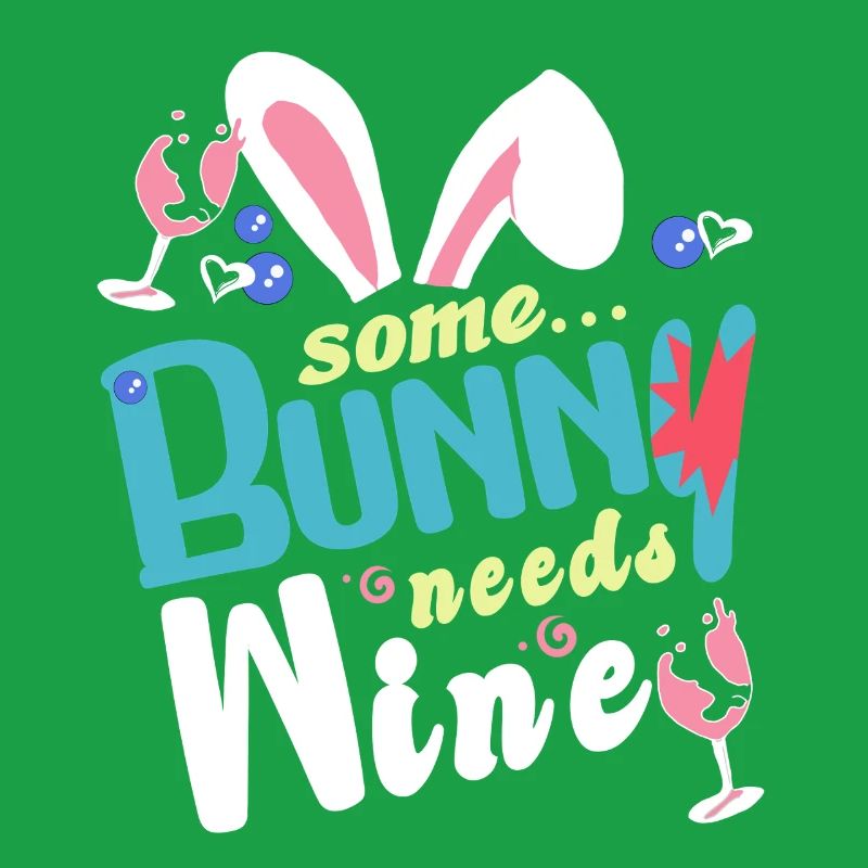 Some rabbit needs some wine