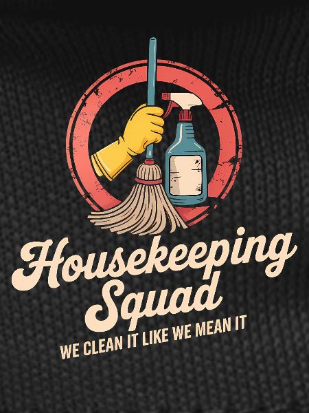 Funny Cleaning Design