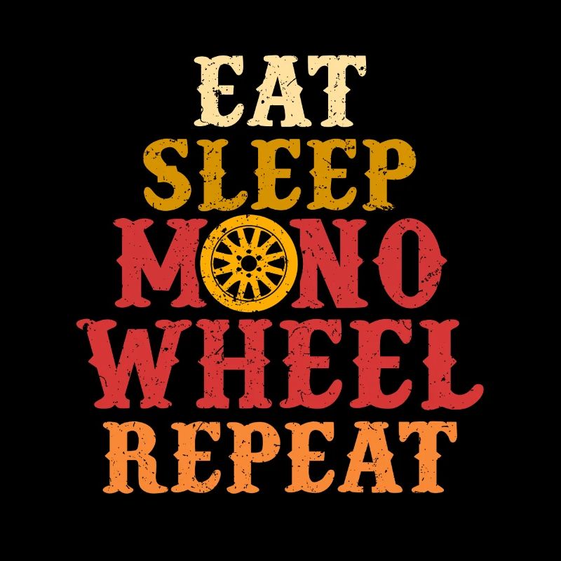 Monoroue monocycliste