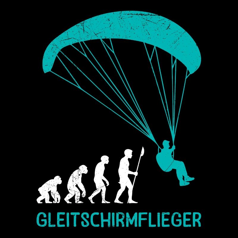 Paraglider GLEITSCHIRMFLIEGER LUSTIG
