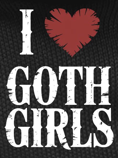 J’aime les filles gothiques