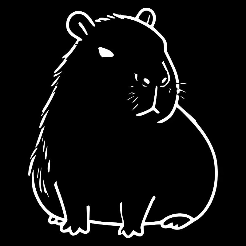 Capybara capybara white