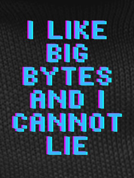 I like big bytes