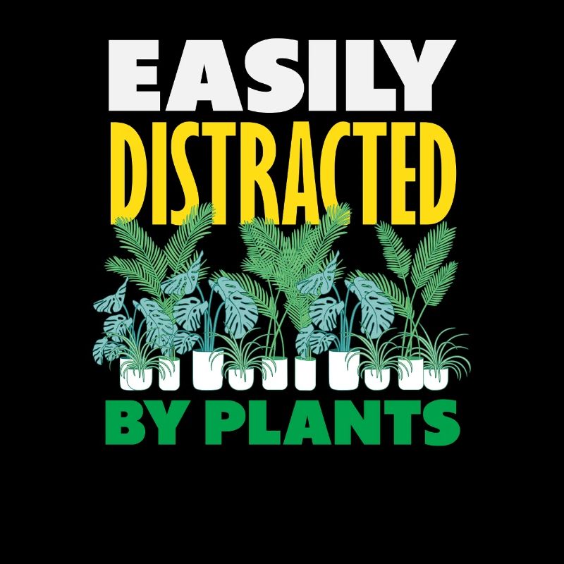 Plant lovers distracted by plants