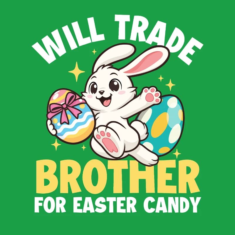 Will Trade Brother Easter Candy Funny Bunny