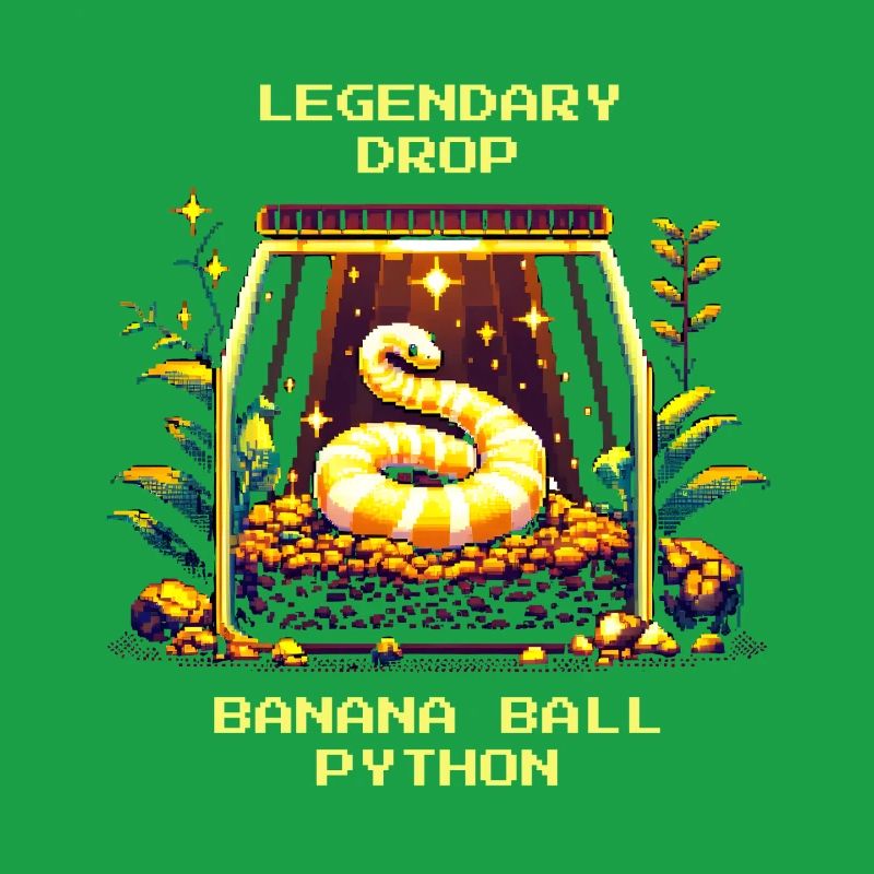 Legendärer Fund: Banana Königspython | Python
