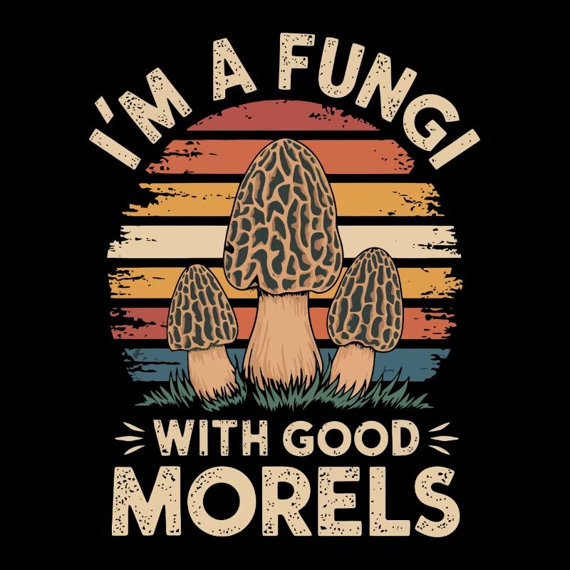 Je suis un champignon avec de bonnes morilles.