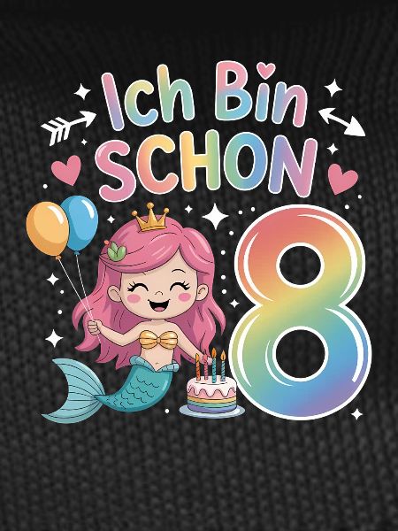 I'm already 8 Mermaid Birthday