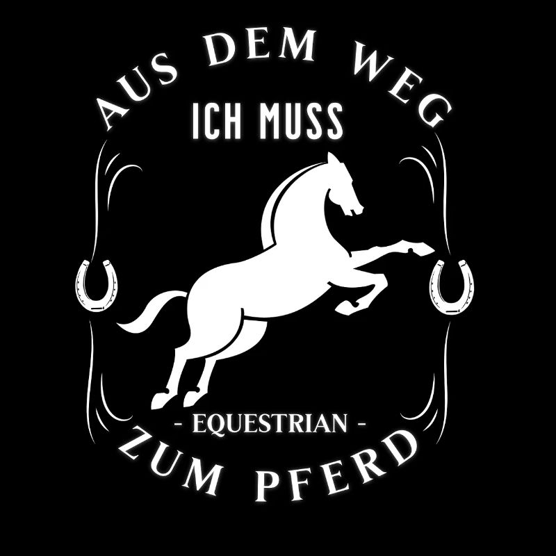 Écartez-vous, je dois aller vers le cheval