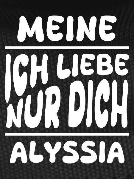Dear Alyssia,