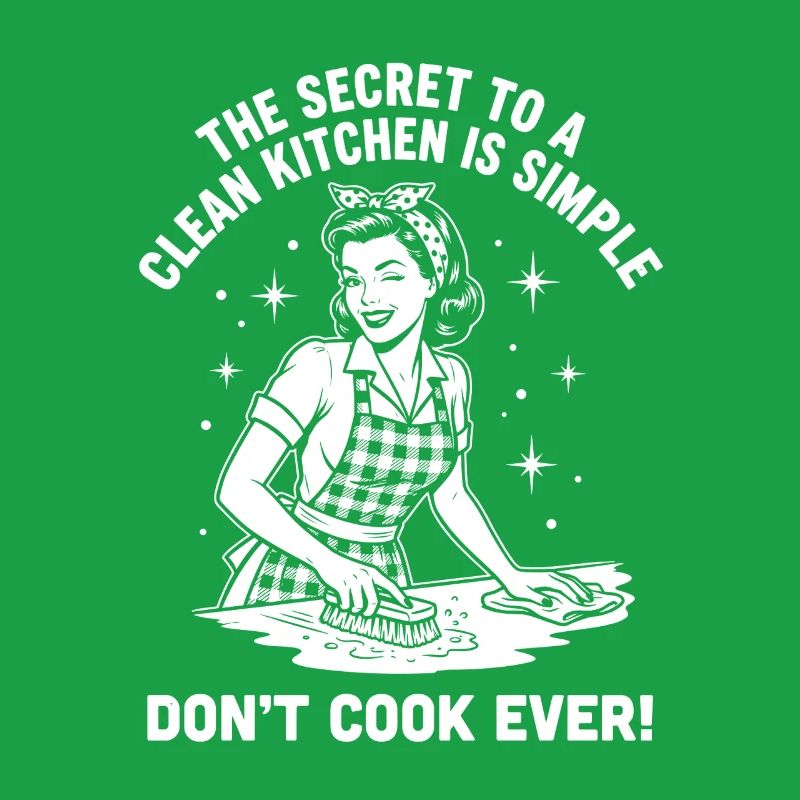 Real Irony Clean Kitchen Retro Design