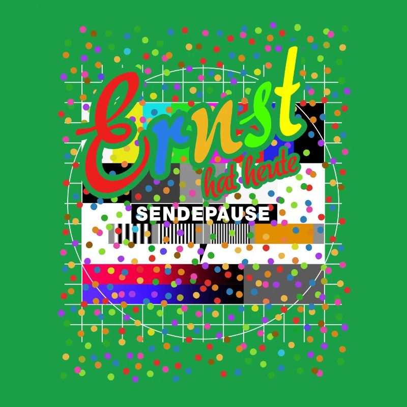 Ernst hat heute Sendepause | Testbild Kostüm