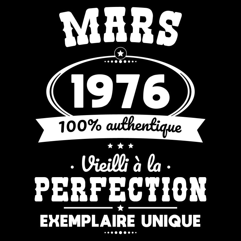 Anniversaire 50 ans - Mars 1976 Perfection