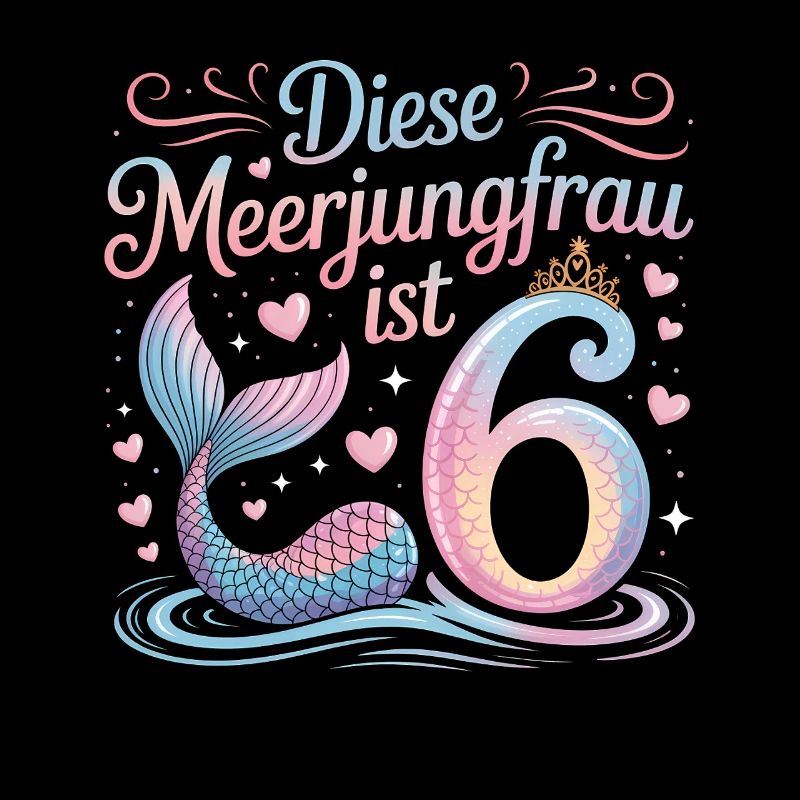 Cette sirène a 6 filles et a 6 ans