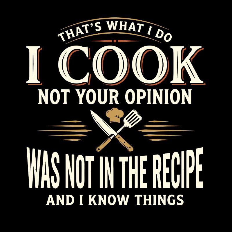 I cook and know things