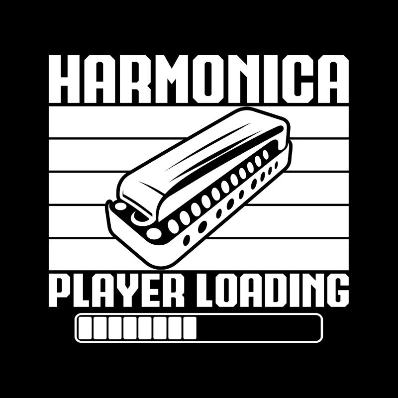 Musiciste d’harmonica chargeant l’harmonica