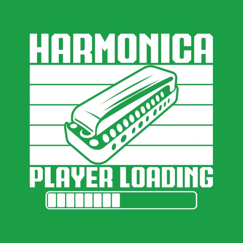 Harmonica Musican Player Loading Harmonica