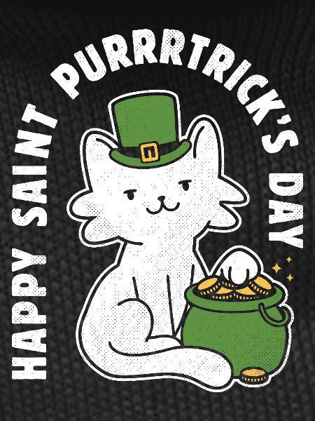 Happy St. Purrrtrick's Day