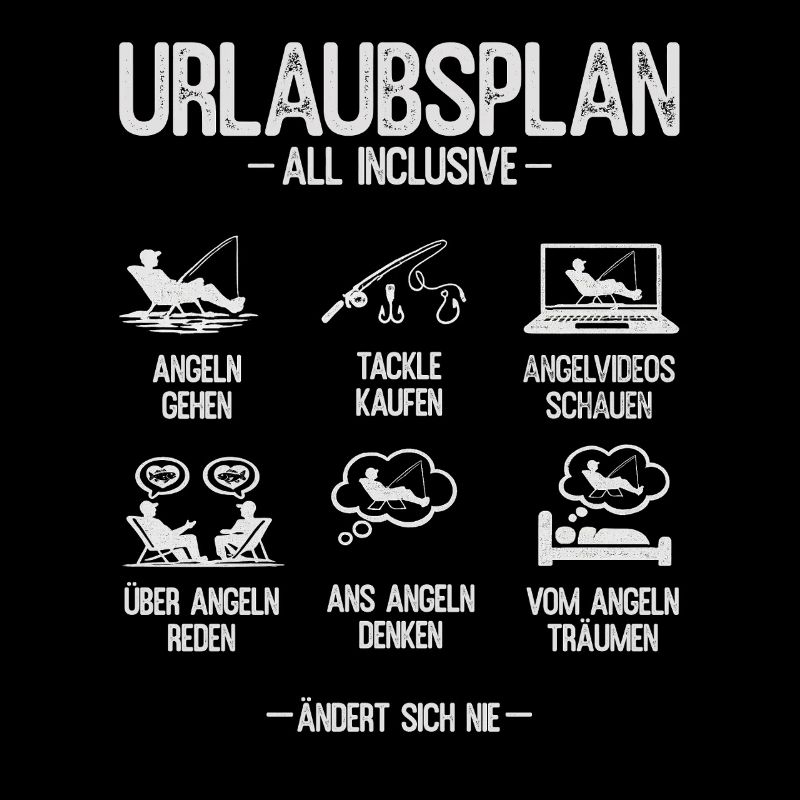 Angeln Geschenk Mann Angler Urlaubsplan Norwegen