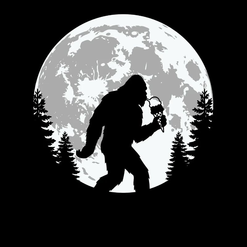 Bigfoot Eiscreme Mond